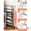 Estante Plegable para Ropa de Acero Inoxidable Engrosado para el Hogar Interior Multifuncional de Pie para Exteriores Balcón Secado al Sol Secador de Colchas