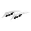 Accesorios de Modificación de Ala de Viento para Motocicleta Scooter Ala de Viento Decorativa para Vehículo Eléctrico Cuchilla de Viento Anti-Arañazos Forma de Garra Cuchilla de Viento Lateral
