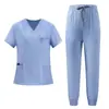 Uniformes Cirúrgicos Personalizados para Homens, de Manga Curta, Elásticos, de Secagem Rápida, Roupa de Trabalho para Médicos, Uniformes de Verão para Profissionais Odontológicos, Uniformes Cirúrgicos para Mulheres