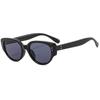 Óculos de Sol Vintage Olho de Gato 2023 Tendência Fashionable ins Estilo Avançado Óculos de Sol Europeus e Americanos Meninas Populares Celebridades da Internet Óculos Estilo Côncavo