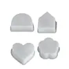 Estilo Ins Casa Arco-Íris Flor Coração Vaso Recipiente para Flores Molde de Silicone DIY Molde de Gesso para Aromaterapia
