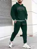 Conjunto Esportivo com Capuz Transfronteiriço Europeu e Americano para Todas as Estações Marca Americana Tendência Novo 25 Anos Casual e Versátil