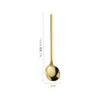 Acero Inoxidable 304 Cuchara Redonda Pequeña Grado Alimenticio Cuchara Mezcladora Hogar Restaurante Cuchara de Café Nido de Pájaro Cuchara de Regalo Sopa Al Por Mayor