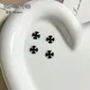 Acessórios Coloridos para Nail Art Cruzada, Itens Populares da Moda para Meninas Audaciosas, Decorações de Unha de Liga Metálica Macaron Dopamina Doces e Descoladas
