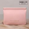 Bolsa de almacenamiento para cable de datos, cierre automático, para auriculares con cable, bolsa de mano, cargador de energía, bolsa de almacenamiento portátil con sobre rojo
