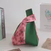Bolsa de Tricô, Bolsa de Mão, Bolsa Saco, Bolsa de Ombro, Bolsa Feminina de Palha, Bolsa Feminina, Bolsa Colete, Bolsa Simples para Presente, Color-Blocking