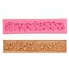 Molde de Silicone Pearl Edge para Fondant de Bolo DIY Ferramenta Decorativa para Assar H3061 Molde de Bolo Não
