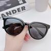 58248 Gafas de Sol Xu Hongdou para Mujer Verano Nuevas Gafas de Sol Anti-UV TikTok Caperucita Roja Libro Celebridad de Internet Gafas de Sol