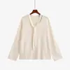 Suéter de punto elegante talla plus con tirantes fluidos, colección invierno 2026 para mujer, corte holgado, capa base elegante para mujeres con curvas, 25228