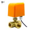 Válvula de Bola Eléctrica 4 Minutos 6 Minutos 1 Pulgada Tres Líneas Dos Controles Latón 220V Normalmente Cerrada Válvula Bidireccional Interruptor de Agua Eléctrico Válvula de Cobre