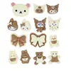 Série Mika Acessórios de Resina DIY Patches de Urso Capa de Celular Decoração com Cola de Chantilly Pacote de Material Artesanal Atacado