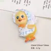 Accesorios de Resina DIY de Dibujos Animados, Clips para el Cabello de Pegamento de Crema de Animales para Muñecas, Hebillas para Zapatos de Fundas de Teléfono, Colgantes para Llaveros