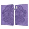 Adequado para Case de Couro para Tablet PC Lenovo Tab M9 P11 Flor de Pavão Porta-Cartões Case Protetora Glory padX9