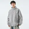 Chaqueta de hombre transfronteriza para primavera y otoño, chaqueta de algodón estilo americano de moda para hombre, cortavientos casual ligero popular para exteriores