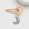 Nuevo Pasador de Brocado Estilo Chino Imitación Dinastía Song Parche DIY Base de Aleación de Cuero Pasador Material Hecho a Mano Clip de Borde Accesorio para el Cabello