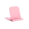Soporte plegable portátil ajustable para teléfono móvil de escritorio, soporte de base simple pequeño, marco de soporte tipo tarjeta