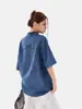 Camiseta Masculina/Feminina Tendência Estilo Americano Pesada Lavada Vintage Solta com Ombros Caídos Manga Curta Polo com Gola Polo de Sarja Tricotada Polo229