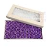 Fábrica de Origen Flor de Jabón de Tres Capas con Base Cabeza de Flor Rosa Simulada Flor de Agua Flor de San Valentín Cabeza de Flor Preservada
