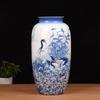 2025 Nuevo Maestro Chino Pintado a Mano Color Bajo Esmalte Creativo Cerámica Florero Adornos Gama Alta Colección de Regalo Arte Porcelana Florero