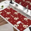 Alfombrilla de ratón Red Little Pony Extra Grande 2026 Nuevo Dibujo Animado Descanso de Muñeca para Dormitorio Esterilla de Escritorio Estación de Trabajo Almohadilla Impermeable de Cuero