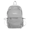 Mochila Casual Ligera Bolsa de Viaje Portátil para Exteriores Bolsa para Deportes Senderismo Montañismo Color Sólido Simple Casual Mochila Escolar
