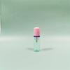Botella de Mousse Verde Transparente de 60 ml, Botella de Burbujas, Botella Espumosa a Presión, Botella para Limpiador Facial, Botella de Espuma Recargable de Viaje de 30 ml