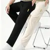 Pantalones Largos Casuales de Seda de Hielo Ultra Delgados de Verano para Hombre, Pantalones Deportivos de Secado Rápido para Hombre, Ropa Deportiva de Verano Nueva 2026