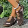 Zapatillas de Entrenamiento Alemanas de Estilo Casual a la Moda para Mujer, Nuevas Zapatillas Planas Casuales para Exteriores de Nicho Primavera/Verano 2025
