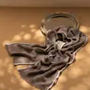Bufanda Cuello 100% Cachemir Puro Mismo Estilo Hombres y Mujeres Espiga Color Sólido Versátil Estilo Elegante Otoño e Invierno Nuevo Estilo