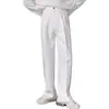 Pantalones largos casuales de pierna ancha con caída, moda simple de alta gama estilo Hong Kong para hombre, otoño 2026, nuevo estilo de otoño