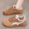 Zapatos de mujer suela gruesa que aumentan la altura Zapatos Argan invierno nuevos versátiles antideslizantes casuales Zapatos de entrenamiento alemanes cálidos cómodos zapatos para madre