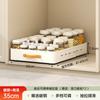 Caja de almacenamiento extraíble para gabinete retráctil, cesta extraíble para cajón de cocina, estante de almacenamiento, estante para botes de condimentos bajo el fregadero