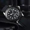 2024 Comercio Exterior Nuevo Reloj Mecánico Automático Completo de Acero y Silicona de Alta Calidad para Hombre Fábrica Venta al por Mayor Uno