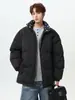 Chaqueta de Algodón para Hombre Chaqueta de Algodón Acolchada Cálida Gruesa para Pareja Invierno Cuello Alto Casual Ropa de Abrigo para Pareja