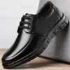 Zapatos Casuales de Cuero para Hombre al por Mayor, Mocasines de Moda Versátiles para Hombre, Zapatos de Conducir y de Trabajo Antideslizantes, Transpirables y de Suela Suave para Hombre