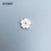 Zapatos de Cueva Modernos Hebilla de Zapato Adornos de Zapato Desmontables Distintivos para DIY Flor de Zapato Estéreo Accesorios para Empeine Cruz
