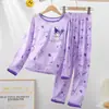 Conjunto Novo de Pijama Infantil Primavera e Outono Pijama de Outono para Meninos Roupas de Outono para Bebês Calças de Outono Roupas de Casa Roupas Infantis Atacado