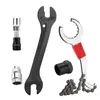 Juego de Herramientas para Bicicleta Transfronterizo, Llave para Fijar el Pedalier y el Piñón, Juego de Herramientas para Reparación de Bicicletas, Herramientas para Bicicleta