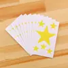 Adesivo de estrela de cinco pontas multi-tamanho adesivo de estrela colorida adesivo de recompensa para crianças adesivo para roupas