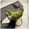 Bolso Nuevo de Moda 2026 con Forma de Cuerno para Mujer, Bolso de Hombro de Nicho Estilo Francés, Elegante Bolso Cruzado, Bolso de Luna Creciente de Alto Valor