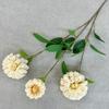 Nova flor artificial pera Cravo decoração de casa guia de estrada flor falsa adereços de decoração de tiro flor de seda feita à mão atacado