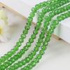 Cuentas planas de cristal de 8 mm, cuentas de vidrio sueltas, collar, pulsera, bolso de bricolaje, cuentas de ábaco de rueda hechas a mano, cuentas redondas