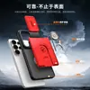 Comércio Exterior Aplicável Samsung S26 Ultra Janela Deslizante para Lente Capa de Celular A18 Suporte Rotativo A27 Capa com Proteção Contra Queda