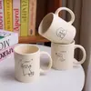 7102 Taza Patrón Personalizado LOGOTIPO Taza Publicitaria de Cerámica Taza de Regalo para Gira de Estudio de Negocios Con Imagen Comercio Exterior Exportación
