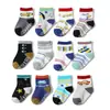 BÁSICOS PARA NIÑOS Calcetines de algodón nuevos con dibujos animados para niños de Amazon, calcetines antideslizantes para el suelo, calcetines de media pantorrilla para bebé, calcetines para niñas