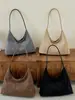 2026 Nuevo Bolso Retro de un Solo Hombro para Mujer Elegante Casual para el Trabajo Bolso de Nicho Simple de Gran Capacidad para la Axila
