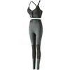 Roupas Esportivas Transfronteiriças Novos Europeus e Americanos Yoga Fitness Corrida Calças Leggings Soltas Respiráveis Conjunto de Calças de Yoga e Regata