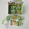 Caja de Almuerzo de Comercio Exterior Caja de Almacenamiento Panda Borrador Desmontable Flotador de Natación Papas Fritas Fútbol Xiaolongbao Adornos de Borrador Venta al por Mayor