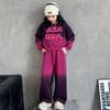 Conjunto de Ropa para Niñas para Primavera y Otoño 2026, Nuevo Estiloso Conjunto de Dos Piezas con Sudadera Casual Degradada, Ropa de Otoño Degradada para Niños Mayores