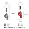 Llavero Silbato Turbo para Coche Transfronterizo Colgante Mini Turbocompresor Metálico para Coche Regalo